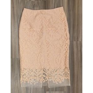 NEW Katherine Kelly Lace Pencil Skirt